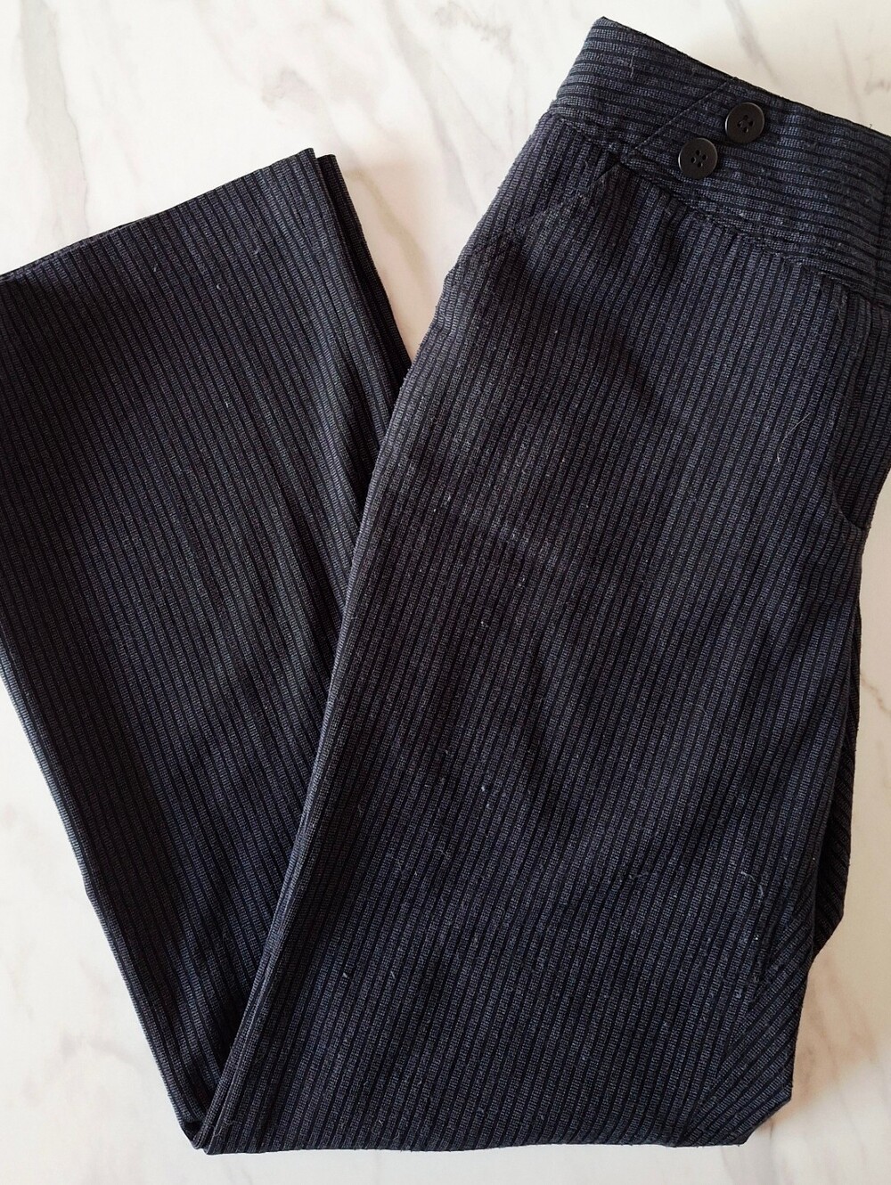 Vintage 90s Reitmans Petites Striped Pants (8P)